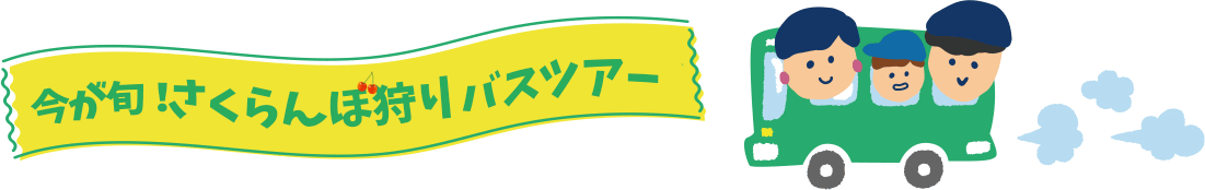 さくらんぼ狩りバスツアー