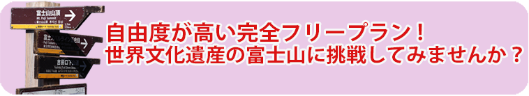富士山専門ツアー完全フリープラン